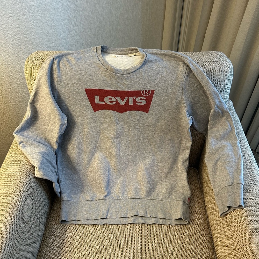Levi's Gray Sweater for Men